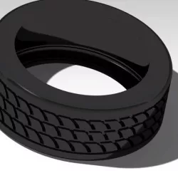 tire ( tyre ) 3d model for printing