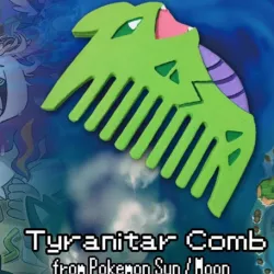 Tyranitar Comb