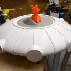 UFO - sliced model easy to print