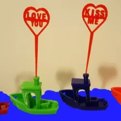 Valentine toothpicks