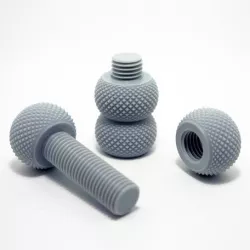 Yet another knurling bolt and nut