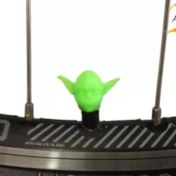 Yoda Bicycle Tyre Caps Bike Car Van Truck Valve Wheel Star Wars