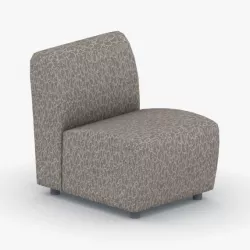 1022 - Armchair Low-poly  3D model