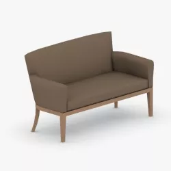 1150 - Sofa Low-poly  3D model
