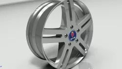 17 Inch Saab Rim