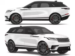 2018 Land Rover Range Rover Velar Fuji White 3D model