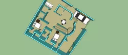 3D House Ground floor