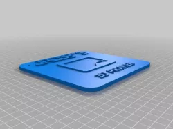 3D PRINTER SIGN
