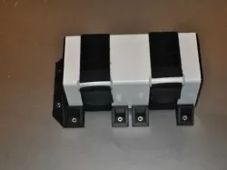 4" PVC Tube Mounts- use to mount lipo battery tubes in backpack
