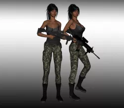 Alpha Girl 3D model