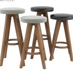 ARTICLE CIRCO BARSTOOL AND COUNTER STOOL  3D model