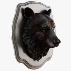 Bear head 3D model