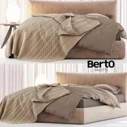 Berto Salotti Soho bed 3D model