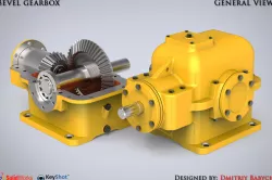 Bevel gearbox