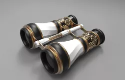 Binoculars Opera Glasses - Art Deco 3D model