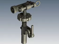 Browning M1919 or M2 mount tripod travere and elevating mechanism