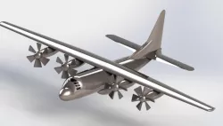 c 130 blueprint model 
