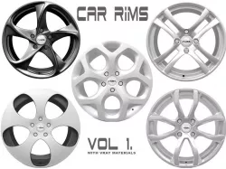 Car Rims - VOL 1 3D model