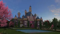 castle 3D model