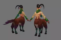 Centaur Low-poly  3D model