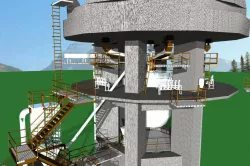 Control Feed Silo-Diameter-18.0 m
