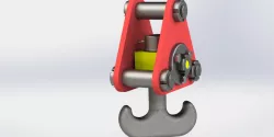 Crane Hook  - Gancho de grúa - KL Narayan Machine Design