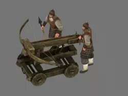 Crossbow car 3D model