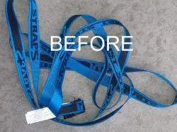 Customizable Cargo strap clip