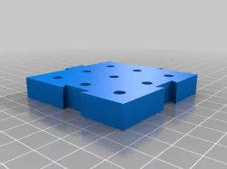 Dremel Bit Holder60x60x10no2