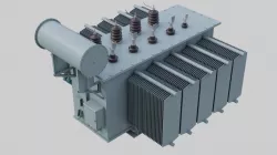 Electrical Transformer 2A Low-poly  3D model