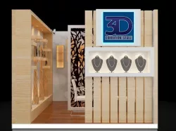 Exhibition stall 3D model