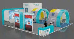 Exhibition stall 3D model
