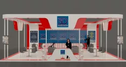 Exhibition stall 3D model