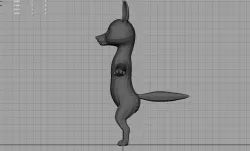  Fox  model 3D model
