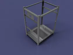 Frame for equipment