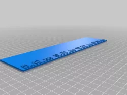 frog display stand for 4 frogs from 0.4 to 0.1 mm