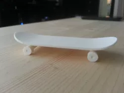 Fully Parametric Printable Fingerboard (Mini Skateboard)