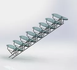 Glass & Steel stairs