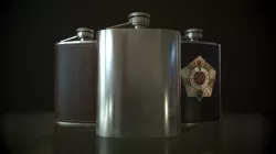 Hip Flask 3D model
