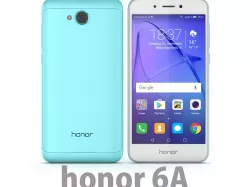 Huawei Honor 6A Blue 3D model