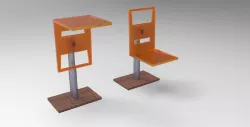 Hybrid furniture (Chair & Coffee Table)