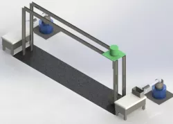 Industrial process Motion Analysis - Primitive robot arms