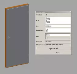 Internal door