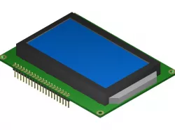 KS0108 128 x 64 LCD