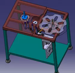 Label winding machine