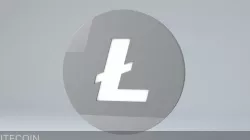 Litecoin Crypto Currency 3D Logo 3D model