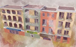 Low Poly Building Low-poly  3D model
