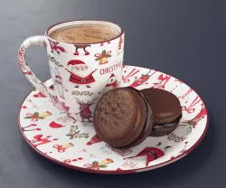 Macaron and Coffee 3D model