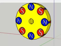 Magnetic Coupler Drive / Driven magnet holder
