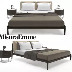 Misura Emme Eladio Bed 3D model